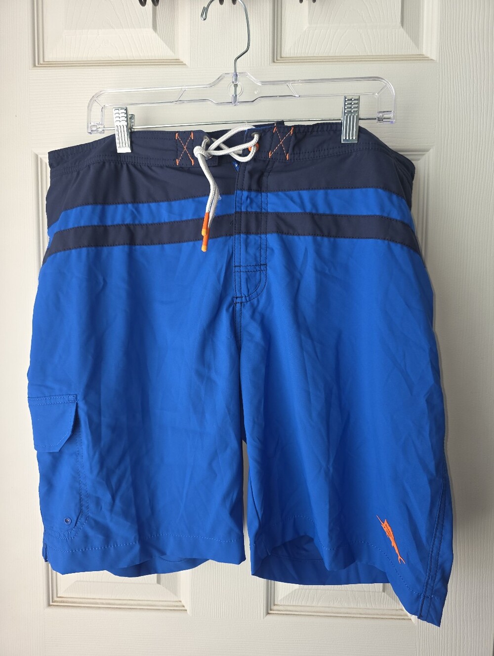 Tommy Bahama 9" Inseam Drawstring W/Pocket Baja Collection  Bathing Suit SZXL